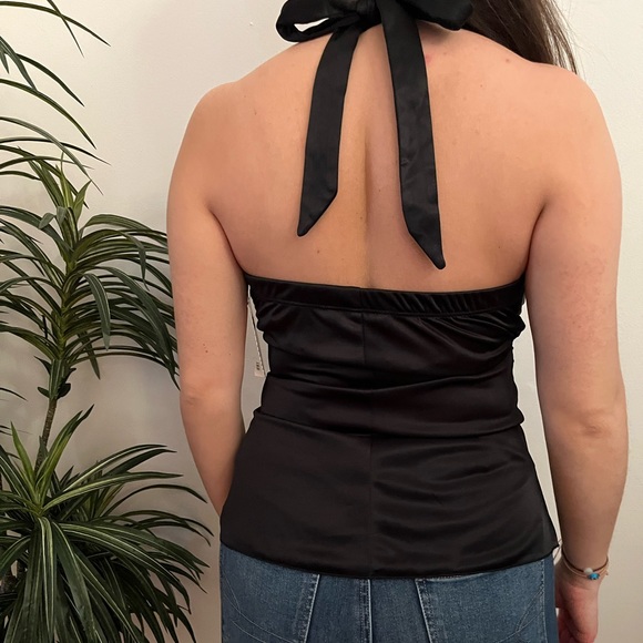 Y2K NWT Plunging Halter top - Picture 3 of 3
